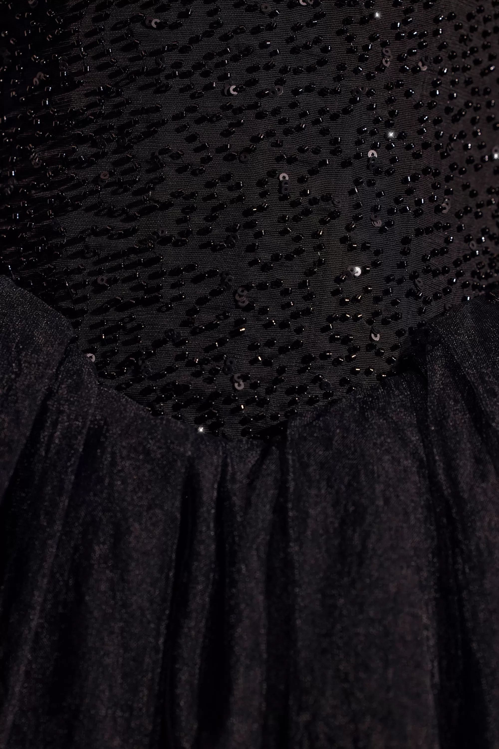 Oh Polly Embellished Corset Tulle Skirt Mini Dress in Black Discount
