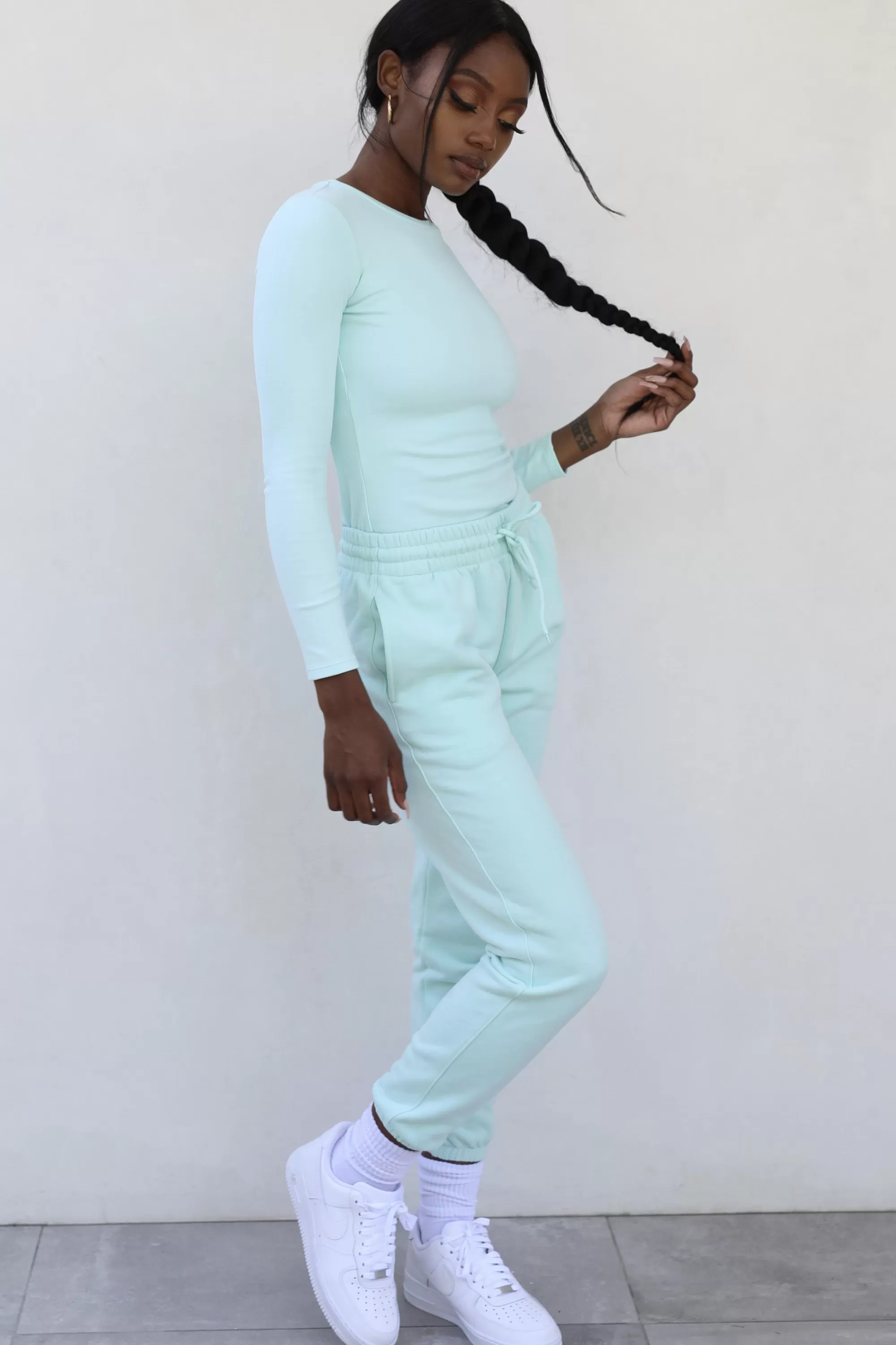 Oh Polly On The Run Classic Joggers in Mint Best