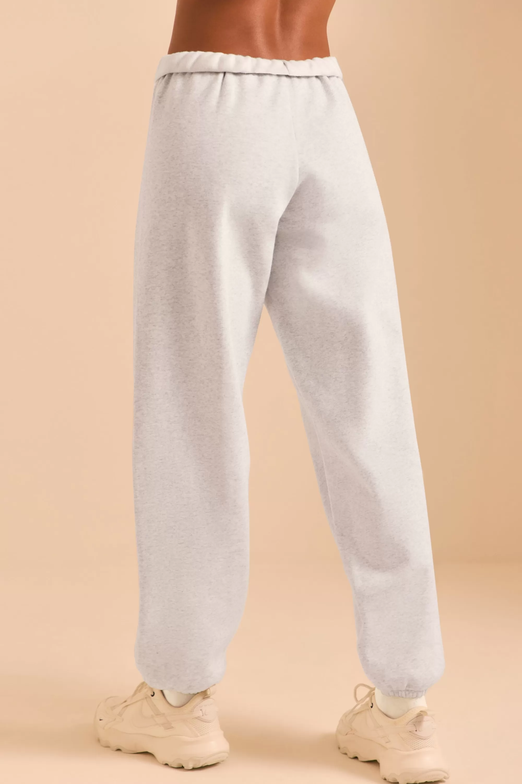 Oh Polly Relaxed Fit Joggers in Heather Grey HeatherGrey Clearance