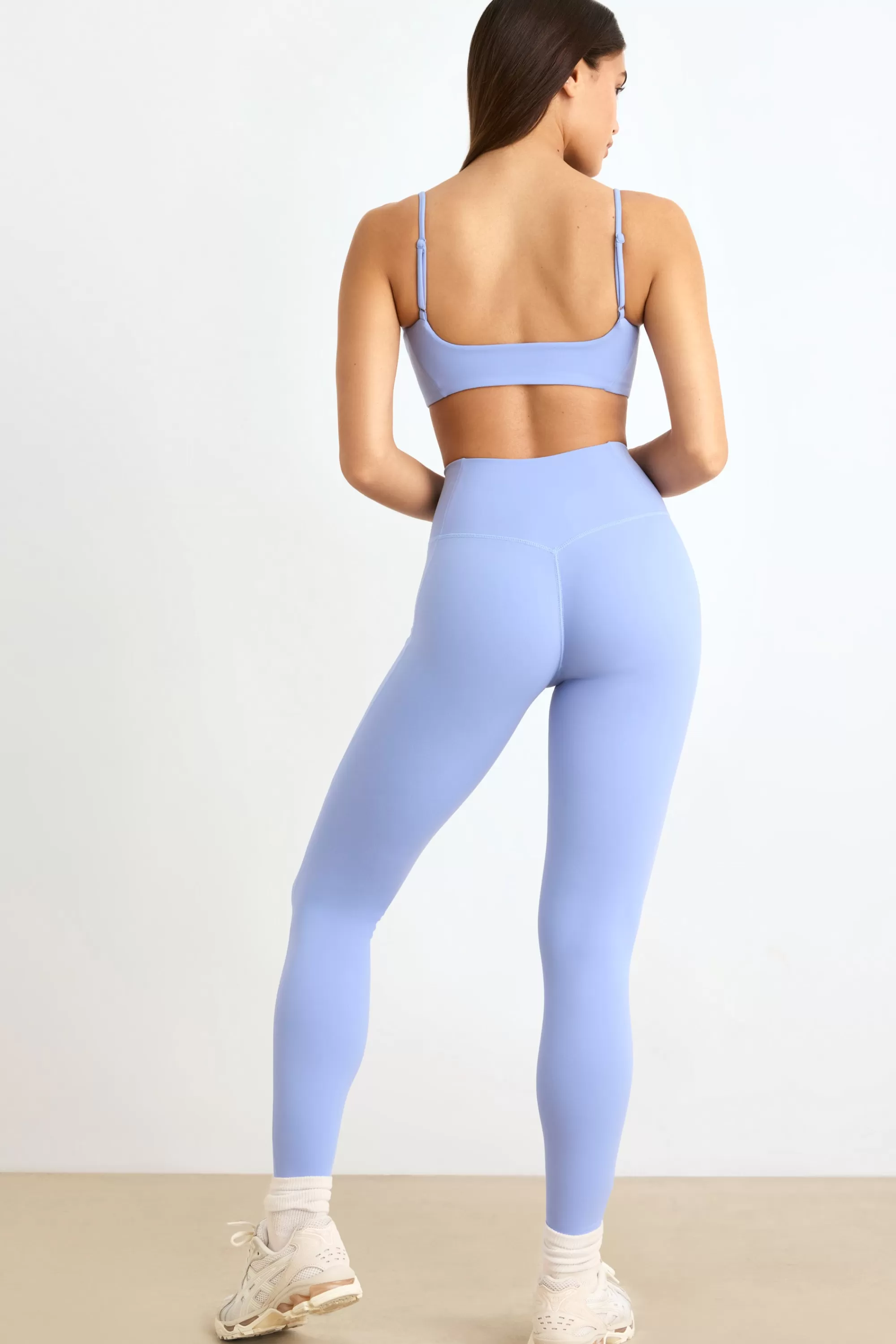 Oh Polly Soft Active Leggings in Lavender Blue LavenderBlue Online