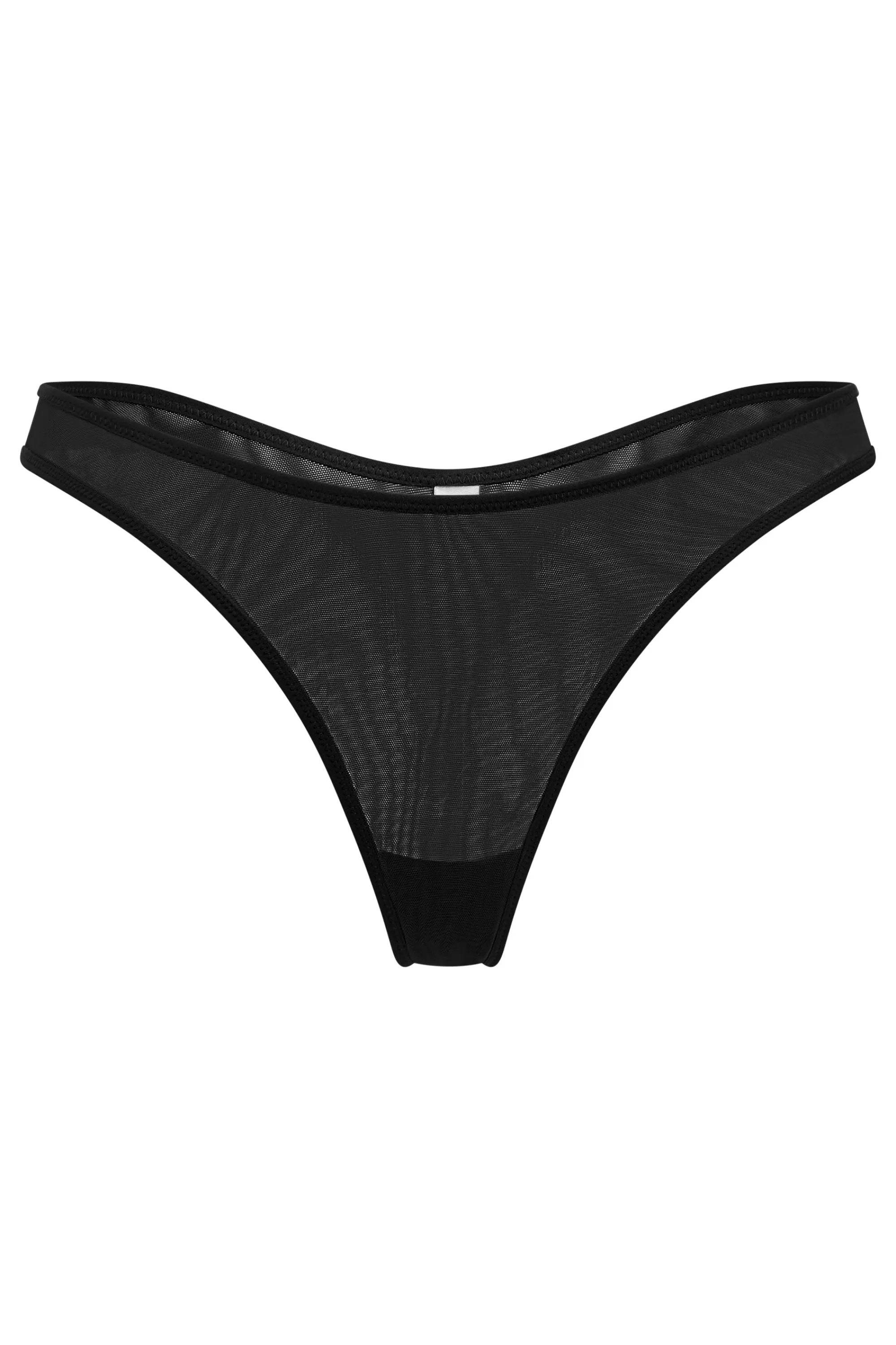 Oh Polly Soft Mesh Thong in Black Online