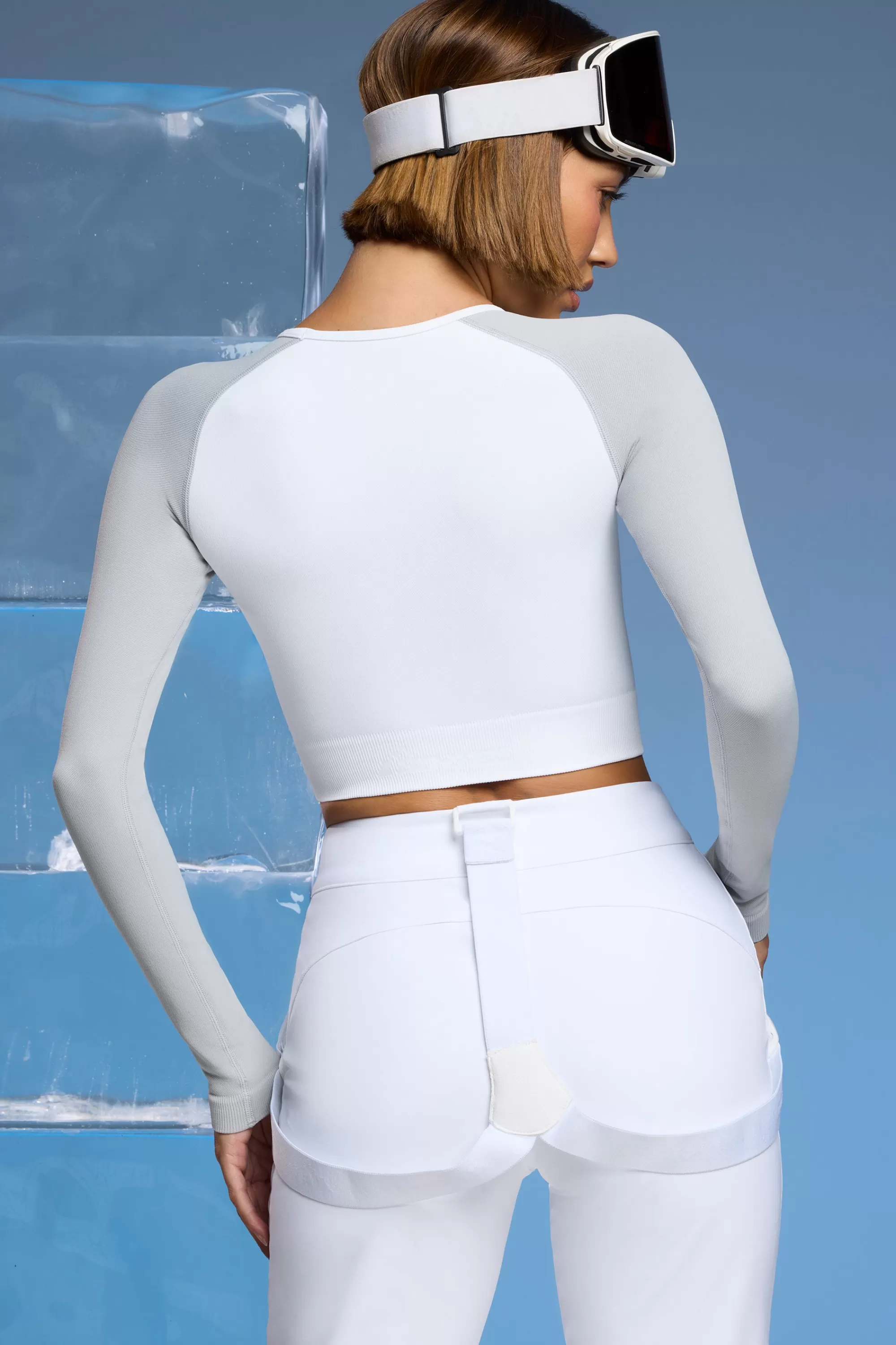 Oh Polly Super Sculpt Base Layer Top in White Best