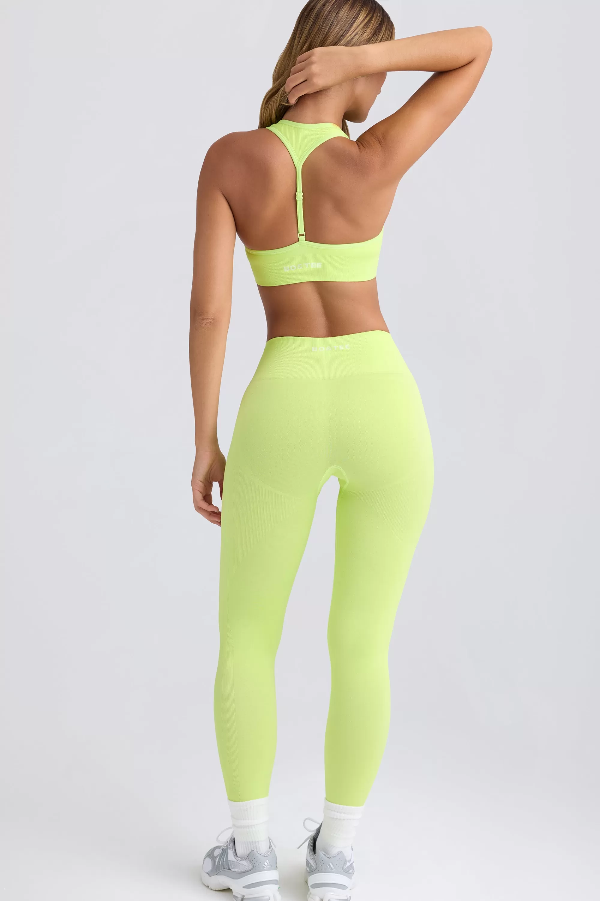 Oh Polly Super Sculpt Seamless Leggings in Key Lime KeyLime Hot