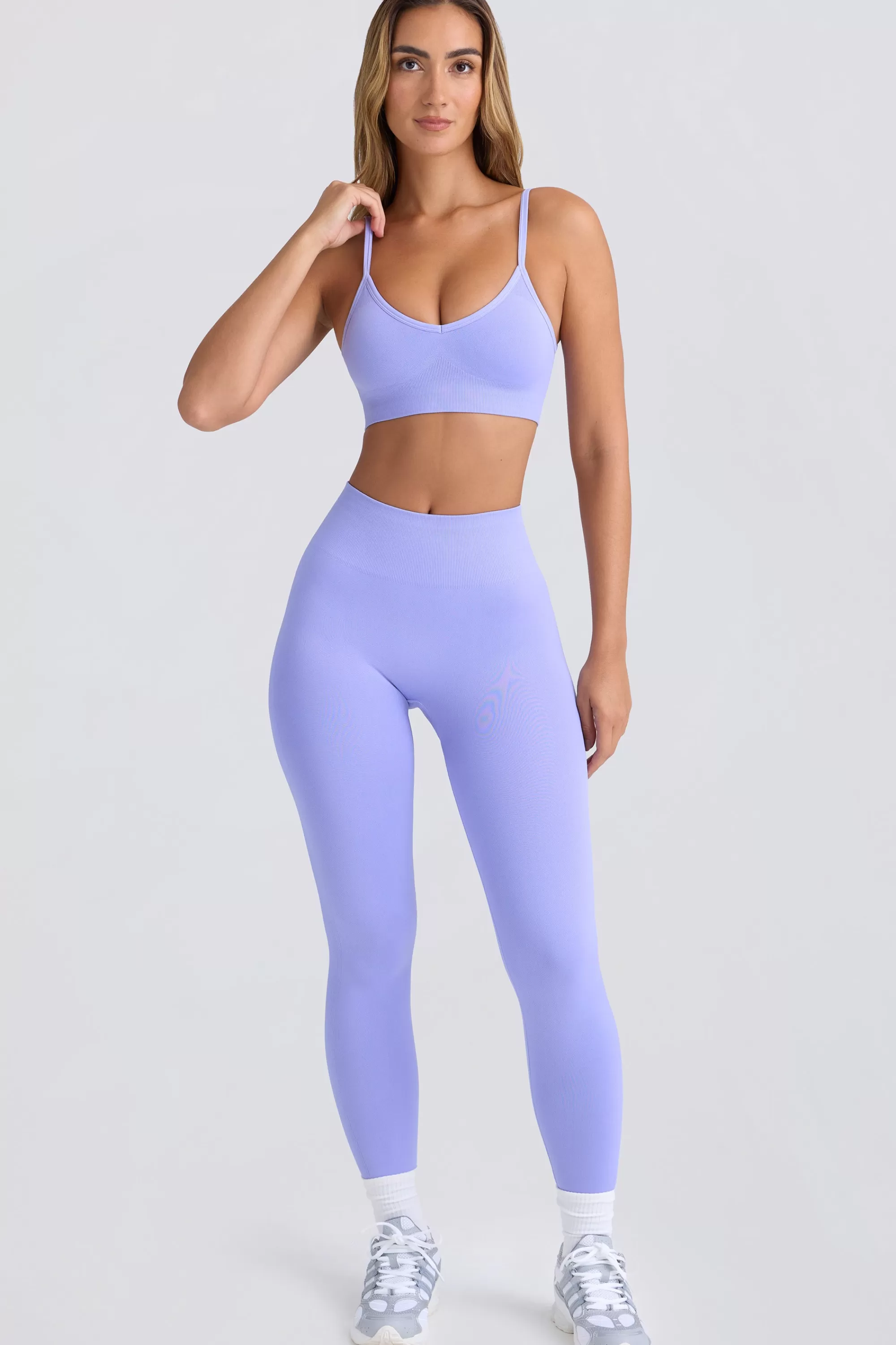 Oh Polly Super Sculpt Seamless Leggings in Periwinkle Best