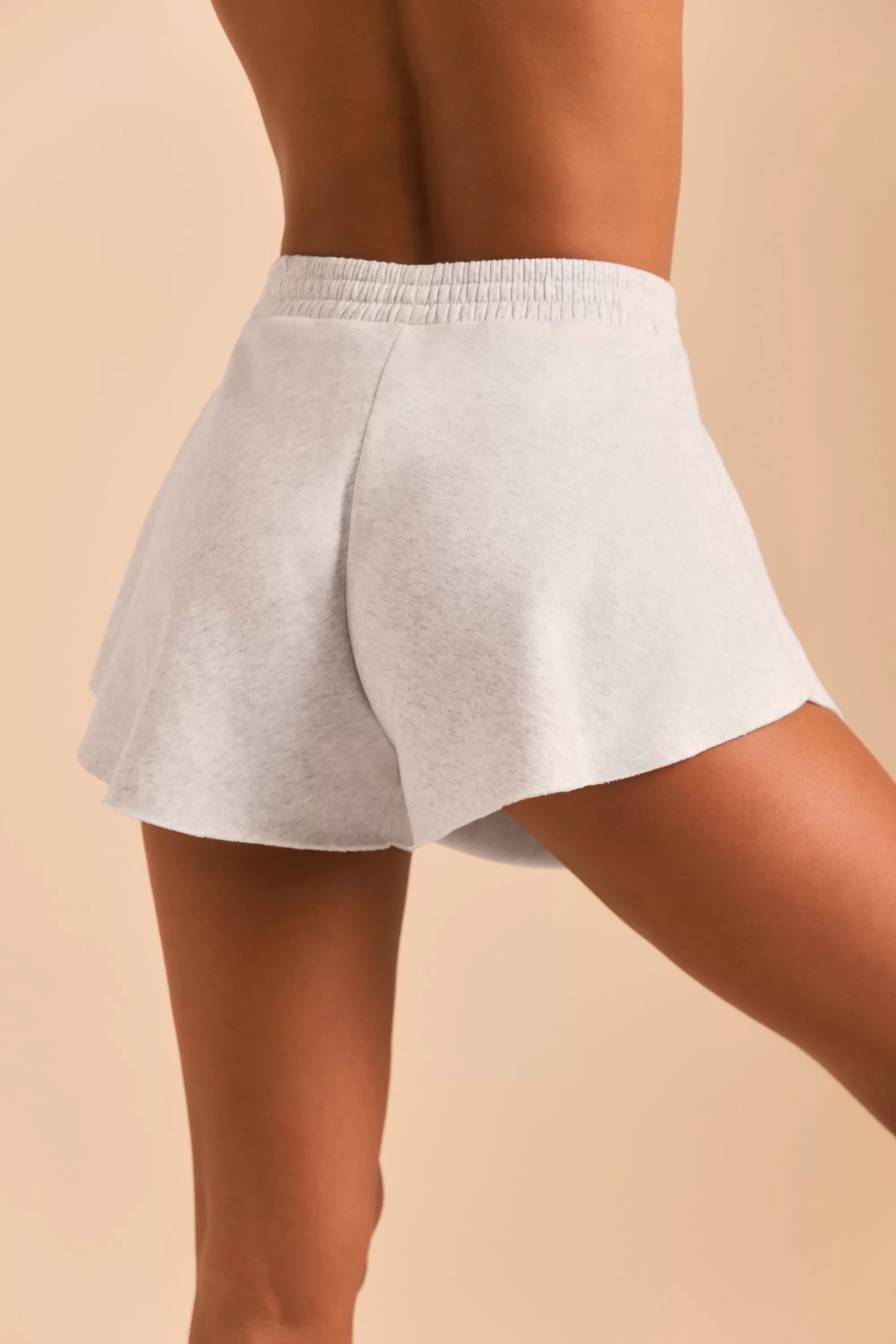 Oh Polly Sweat Shorts in Heather Grey HeatherGrey Discount