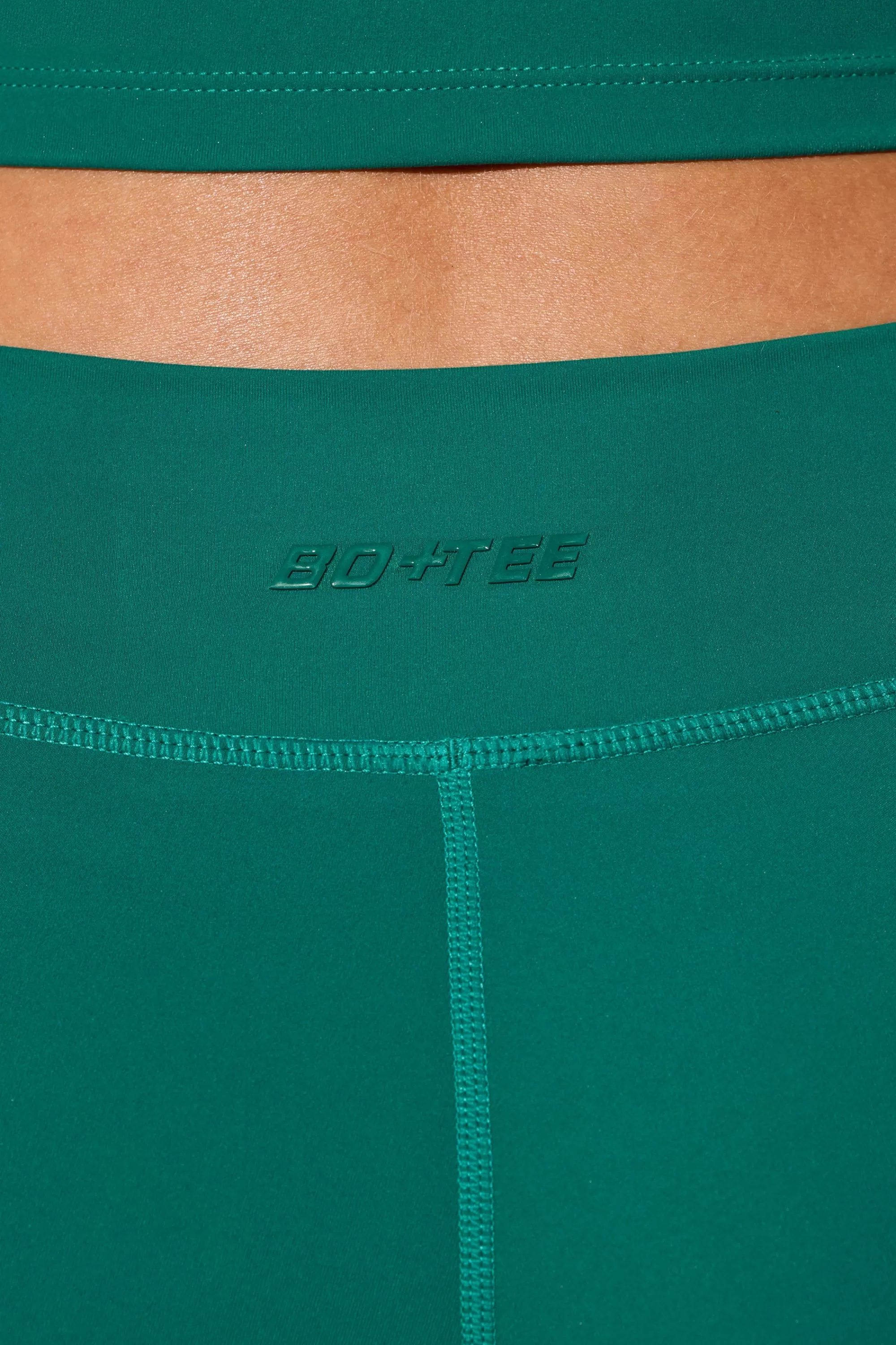 Oh Polly Twist Waist Mini Shorts with Pockets in Teal Green TealGreen Sale